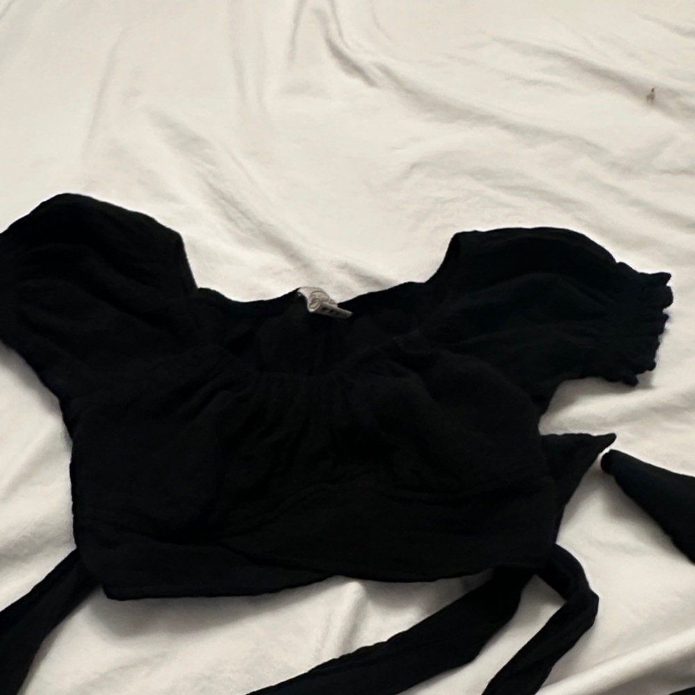 Blanco By Nature black top, in size small, perfect condition
